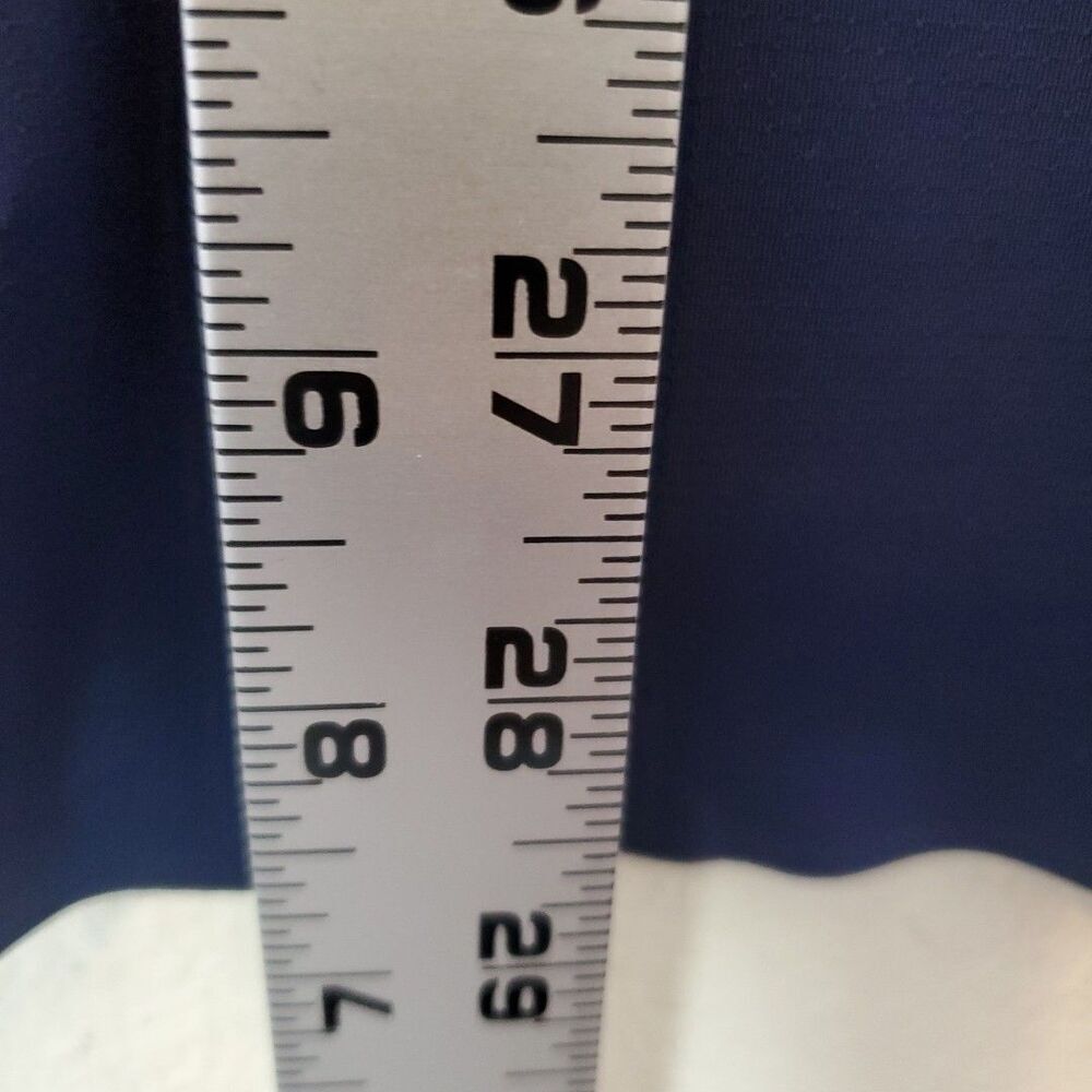 Castore T-shirt Blue Athletic Shirt Performance Golf Tennis White Line Logo Sz S - Picture 13 of 16